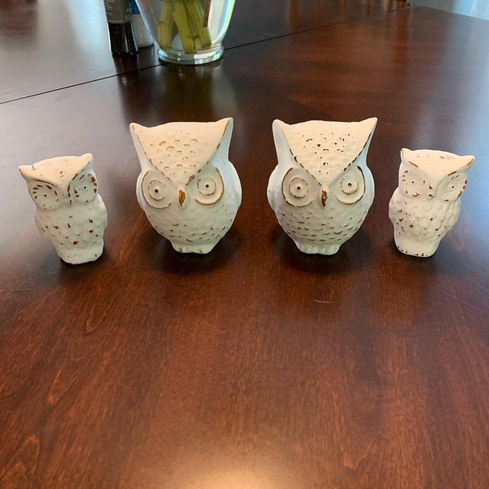 Ceramic owls